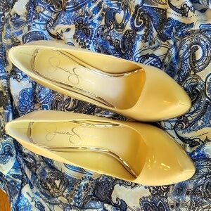 NWOT Jessica Simpson Nude colored Heels